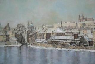 Jan Odehnal - Praha v zimě